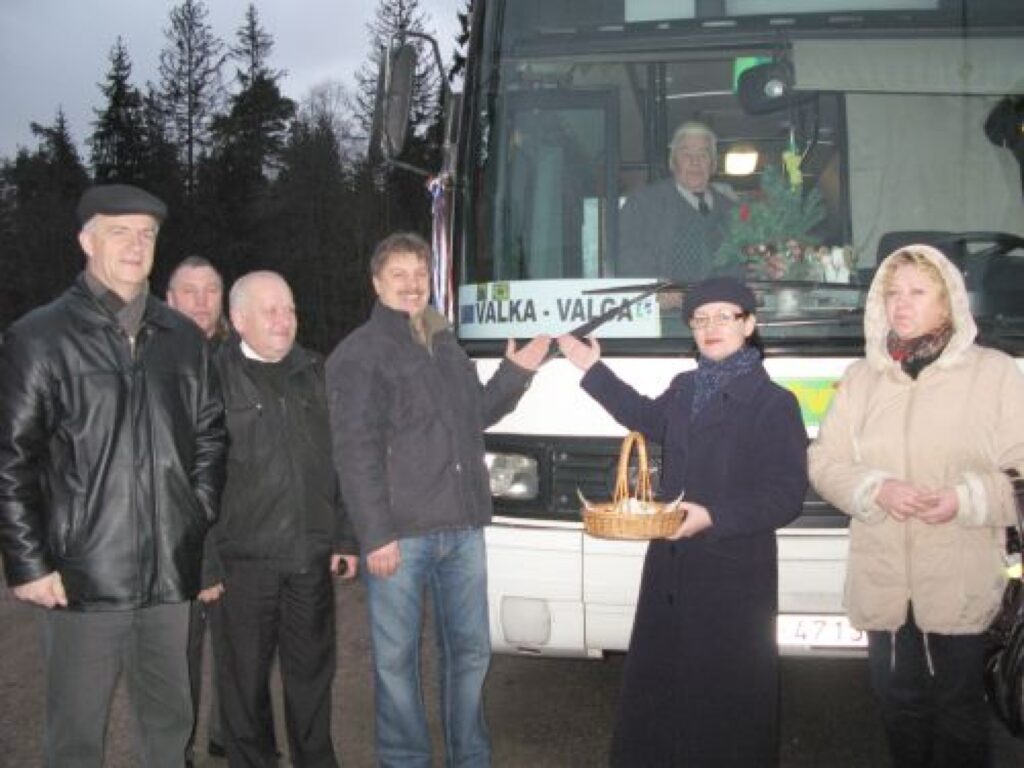 Rīt jau būs otrā diena, kad divas reizes no rīta kursēs maršruta autobuss Valka-Valga- Valka.
Autors: Inguna Medne