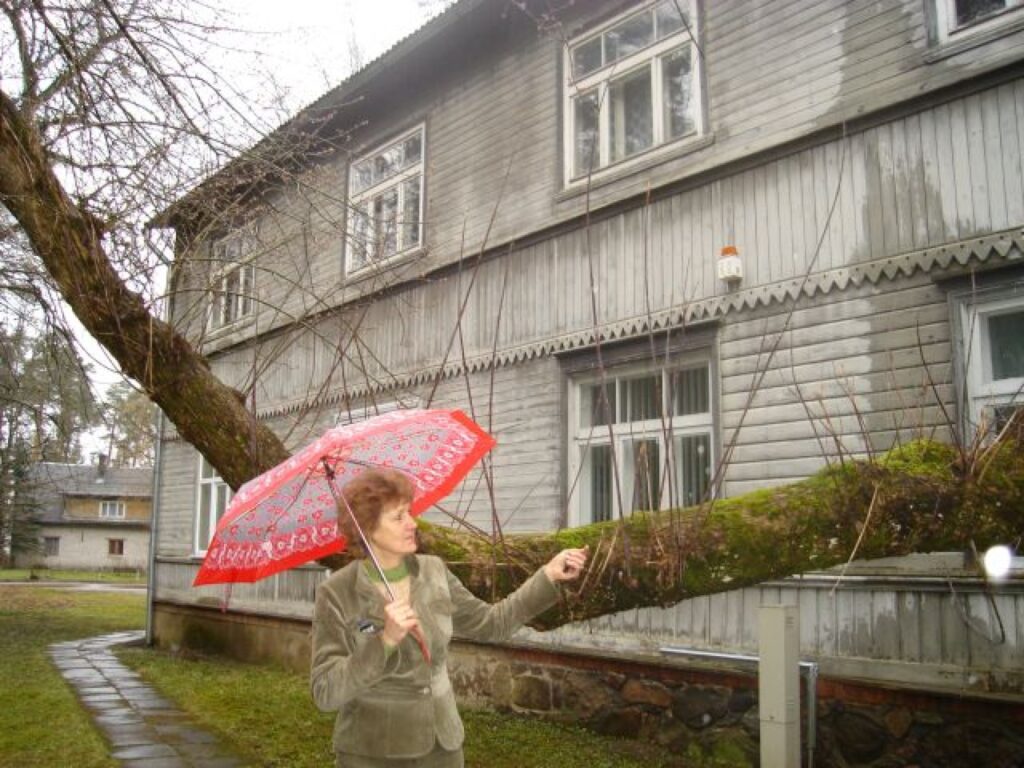 Arī Strenču domes speciāliste Inese Kārkliņa sestdien strādās talkā, sakopjot ēkas Valkas ielā 16 (attēlā) apkārtni. Īpašumu nesen ieguva pilsētas pašvaldība.
Autors: Sandra Pētersone