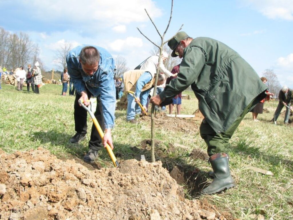 Šogad Meža dienas Kārķos notiks 5. reizi, turklāt tajās piedalīsies neierasti daudz dalībnieku. Arī šoreiz talkā būs pagasta padomes priekšsēdis Aivars Cekuls un mežsargs Aleksandrs Luhaers.
Autors: Aldis Dubļāns