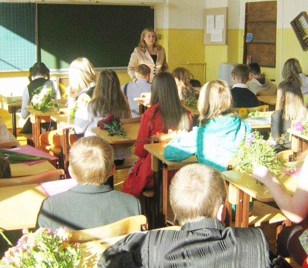 Šis jau sesto reizi ir skolotājas 1. septembris un otrais Valkas ģimnāzijā.
Autors: No arhīva