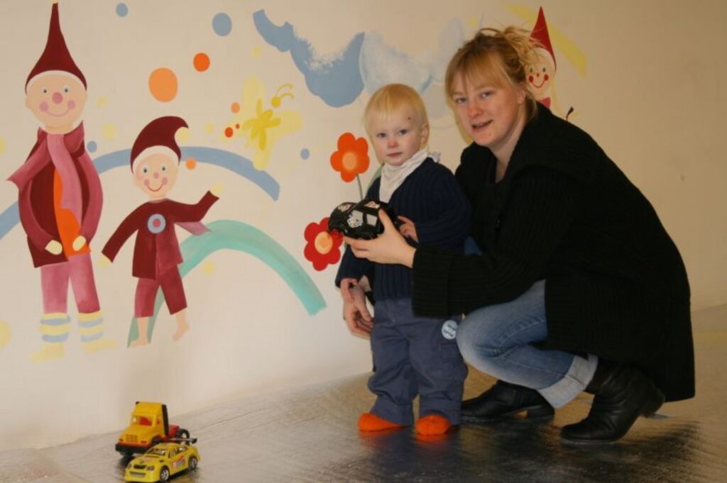 Ilze Leicāne atzīst, ka ideja par rotaļu centru radusies, domājot arī par sava dēla Andžeja attīstību. 
Autors: Aivars Zilbers