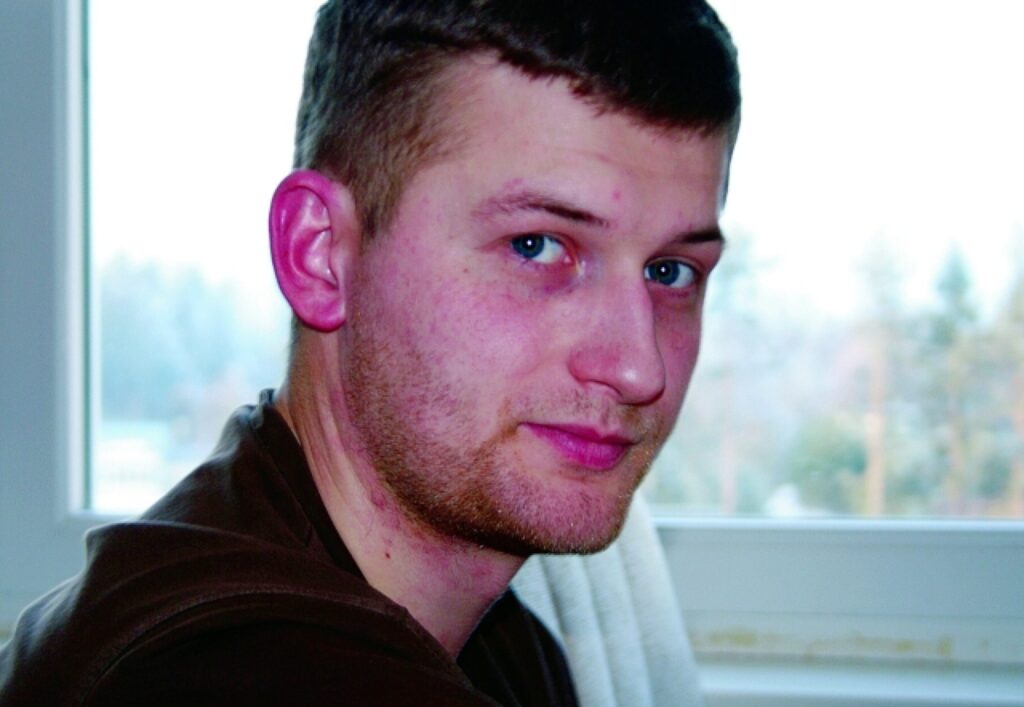 Jurijs Simonovs ir pateicīgs Marutai Stabulniecei, kura  tieksmi sajust skaisto viņam “iedzinusi” neatgriezeniski. 
Autors: Aldis Dubļāns