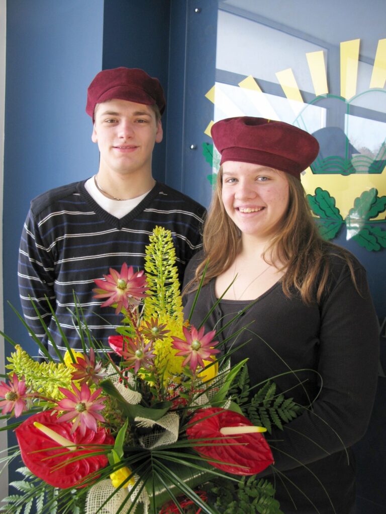 Maija Gavare un Jānis Liepiņš rosina arī citus skolēnus piedalīties konkursos, jo tā ir iespēja gūt jaunu pieredzi un tikt pamanītiem.
Autors: Sandra Pētersone