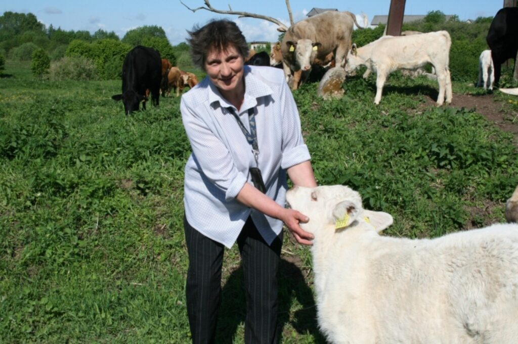 Mārīte Orleane uzskata, ka ideju, ko darīt, iespējams, saņēmusi no augšienes.
Autors: Aivars Zilbers