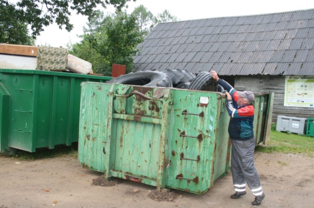 Riepām domātais konteiners “Austrās” ir piepildīts pāris nedēļās.
Autors: Aivars Zilbers