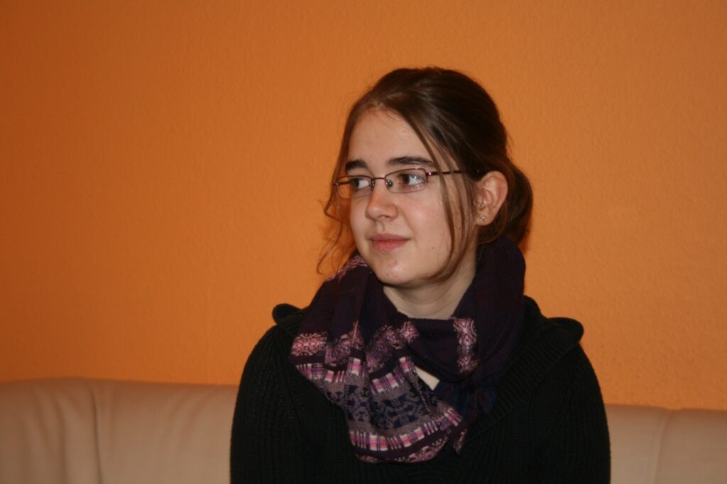 Anna Lena ir mērķtiecīga un uzņēmīga vācu skolniece.
Autors: Ingūna Johansone