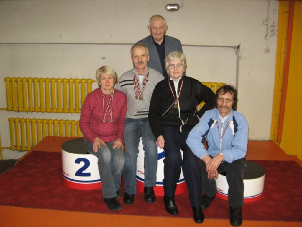 Šajā attēlā nav tikai medaļnieka zvārtavieša Jura Melnača.
Autors: No personīgā arhīva