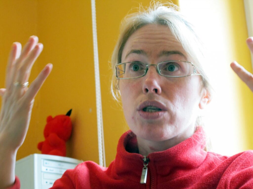 Māra Bondare-Petersena nevienu negrib mācīt, kā dzīvot, vien pastāsta, kā jūtas pati.
Autors: Aldis Dubļāns