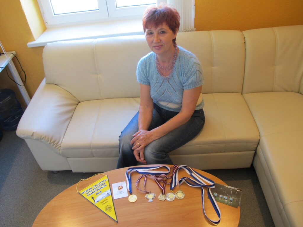 Maijas Puķītes kolekcijā ir Eiropas, Baltijas čempiones un citu nozīmīgu sacensību zelta medaļas.
Autors: Aldis Dubļāns