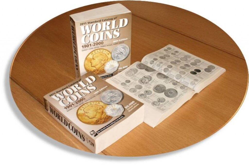 Monētu katalogs „World Coins (1901-2000)”, ko Latvijas Banka dāvinās aktīvākajām bibliotēkām.
Autors: Gatis Zommerovskis