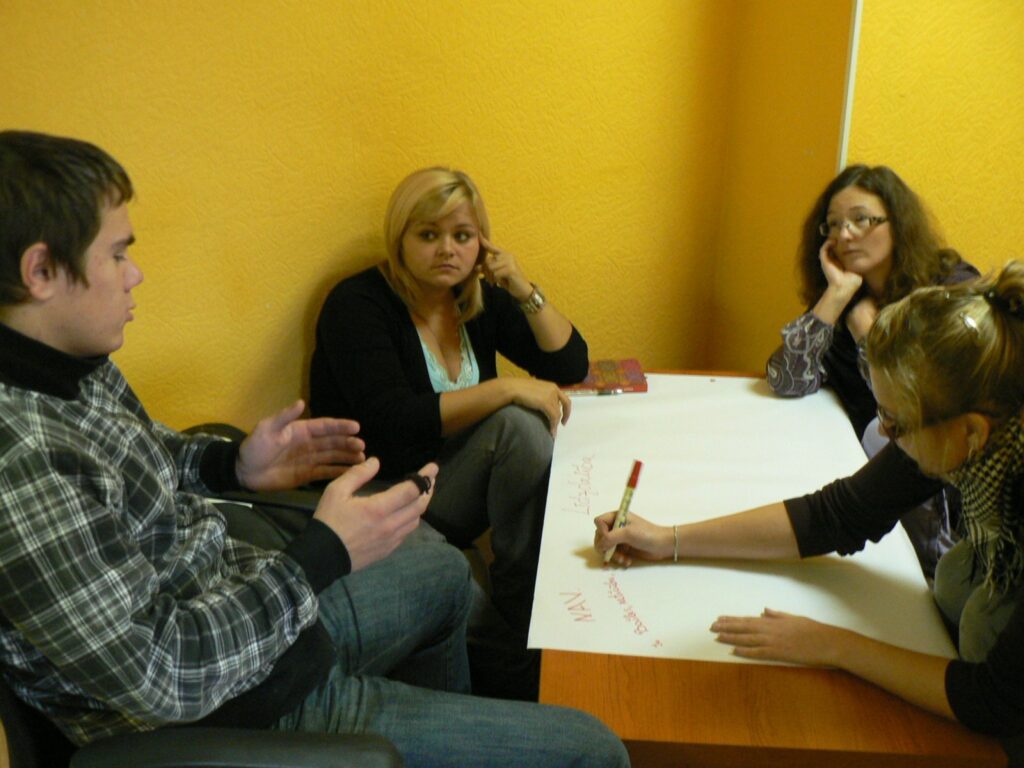 Trikātas jaunieši vienmēr aizņemti jaunu plānu kalšanā. 
Autors: No personīgā arhīva