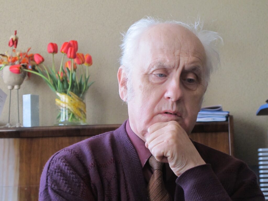 J. Cimzes mūzikas skolas direktors Guntis Freibergs 
Autors: Aldis Dubļāns