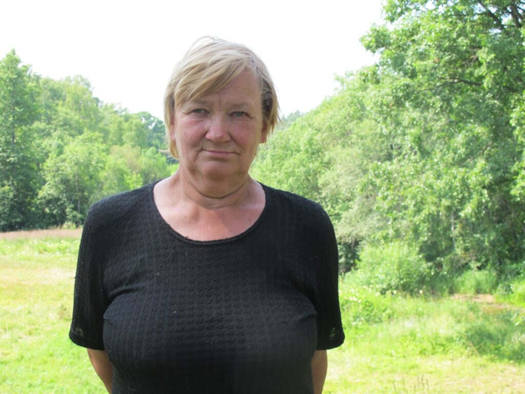 Vijciemiete Benita Kangro caurcaurēm ir lauku cilvēks, tāpēc viņa tik cieši saradusi ar skaisto pagasta dabu. 
Autors: Aldis Dubļāns