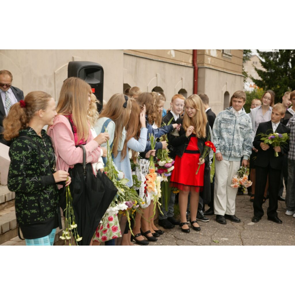 1. septembris Valkas ģimnāzijā.
Autors: Aldis Dubļāns