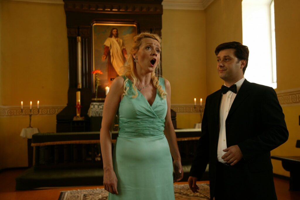 Valcēniete Silga Tīruma savās mājās pēdējo reizi uzstājās jūlijā Valkas novada svētkos.
Autors: Aldis Dubļāns