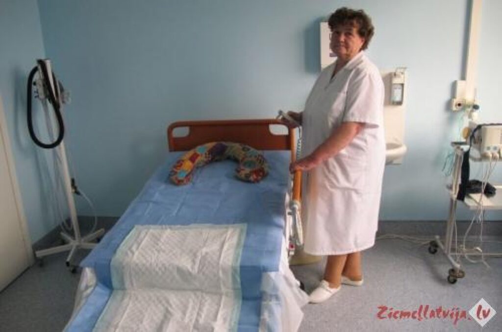 Valgas slimnīcas ginekoloģijas nodaļas ārste, Valkas pusē pazīstamā ginekoloģe Ērika Kaša
Autors: Inga Karpova