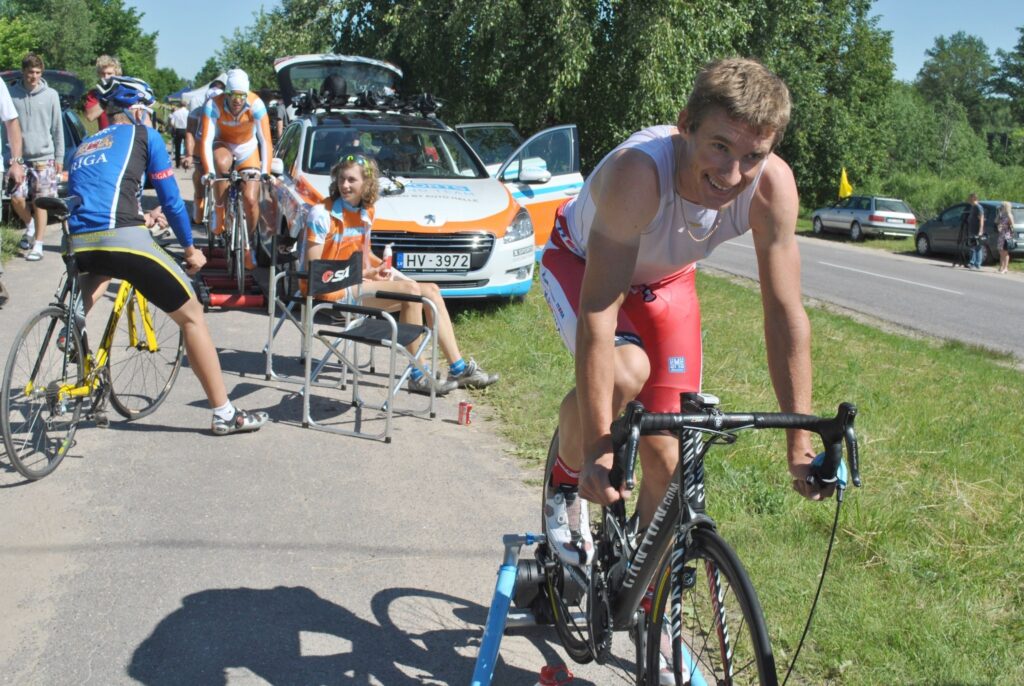  Sacensības ir nozīmīgas smiltenietim Gatim Smukulim, kurš pretendē uz līdzdalību Londonas Olimpiskajās spēlēs.
Autors: Sandra Pētersone