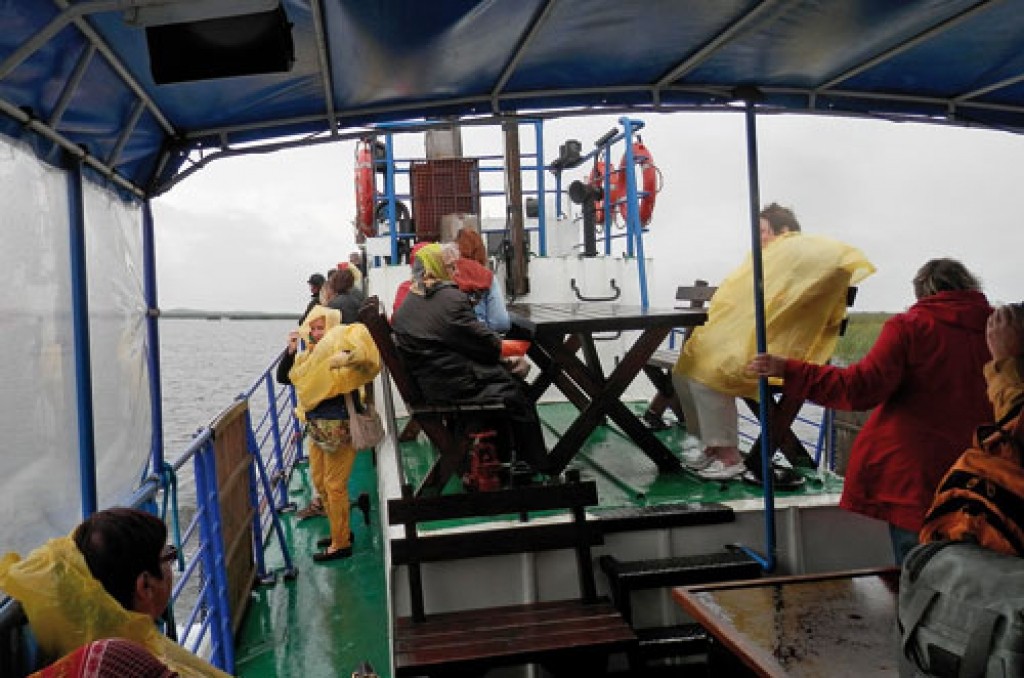 Kruīzs pa Nemunas deltu lietus pavadībā.
Autors: Tamāra Elste