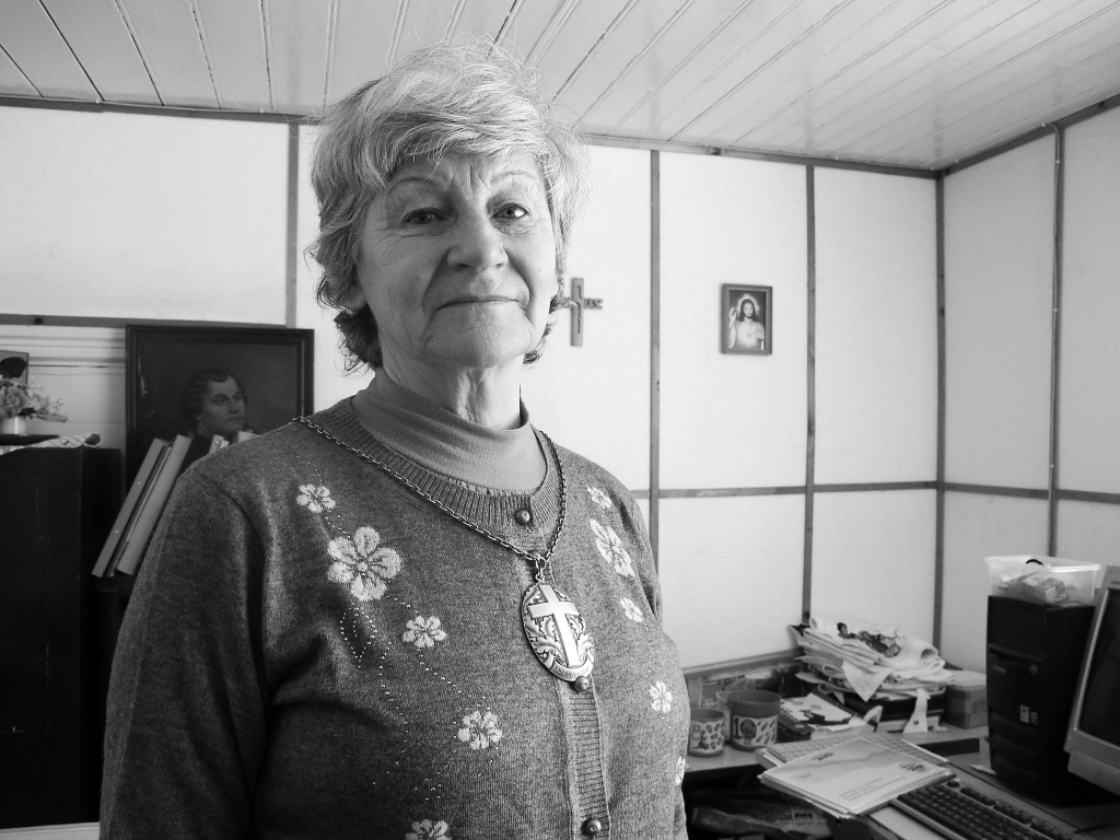 Bijusī draudzes priekšniece Anna Dreimane savu amata zīmi kaklā uzkāra gaužām reti.                 


Autors: FOTO: ALDIS DUBĻĀNS