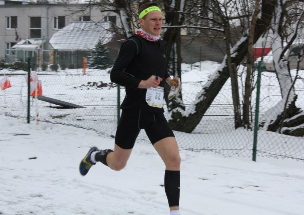 Artūrs Pauliņš pierādīja ka ziemā ieguldītais darbs treniņos ir atmaksājies un izcīnīja pārliecinošu uzvaru. 
Autors: Dace Buža