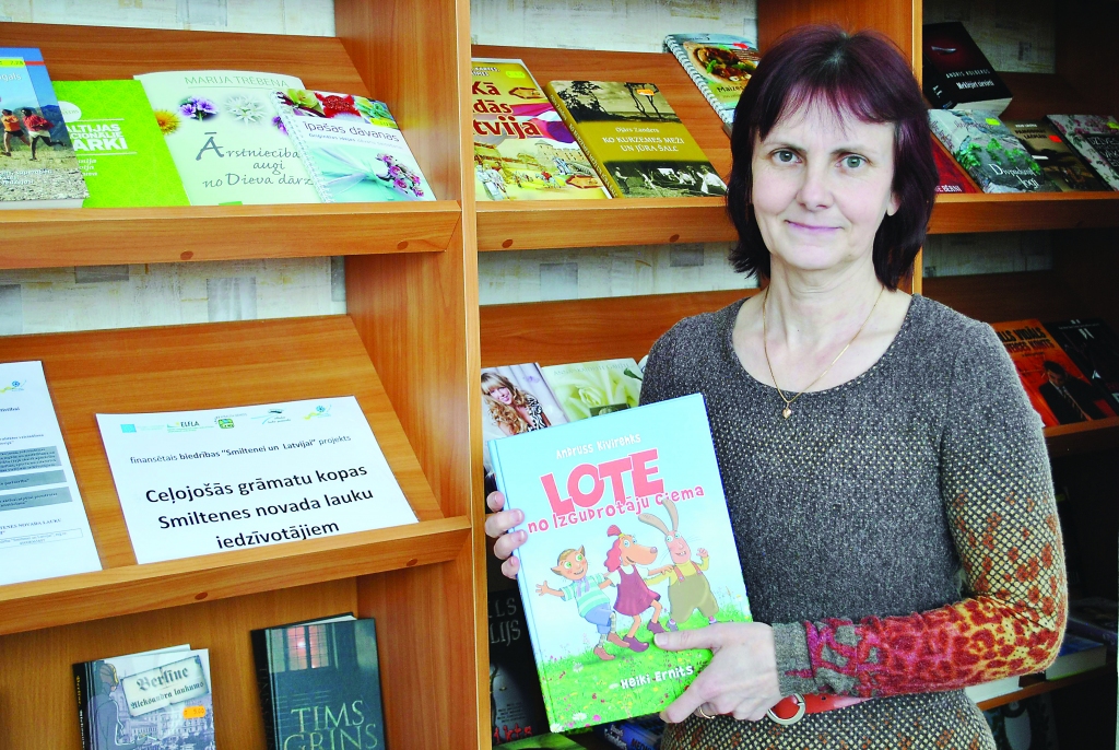Bilskas bibliotēkas vadītājai Maldai Pabērzai gribētos, lai lasītāju būtu vairāk, citādāk grāmatas plauktos ieguvušas tādu nozīmi kā eksponāti muzejos.                                                                                                       

Autors:  SANTA SINKA