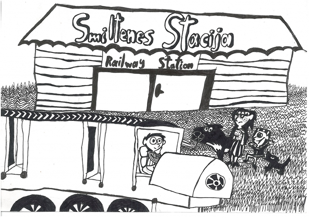 Zīmējums: /Stella Ote, 11 gadi/