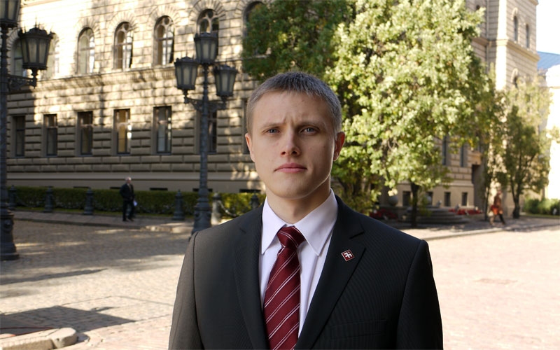 Nacionālās apvienības valdes loceklis un Saeimas deputāts Jānis Dombrava