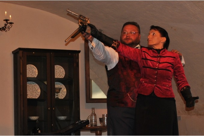 Mīlestība Čehova gaumē.  Teātrmīļu apvienība “Nenolaid rumpi”,
Autors: no arhīva