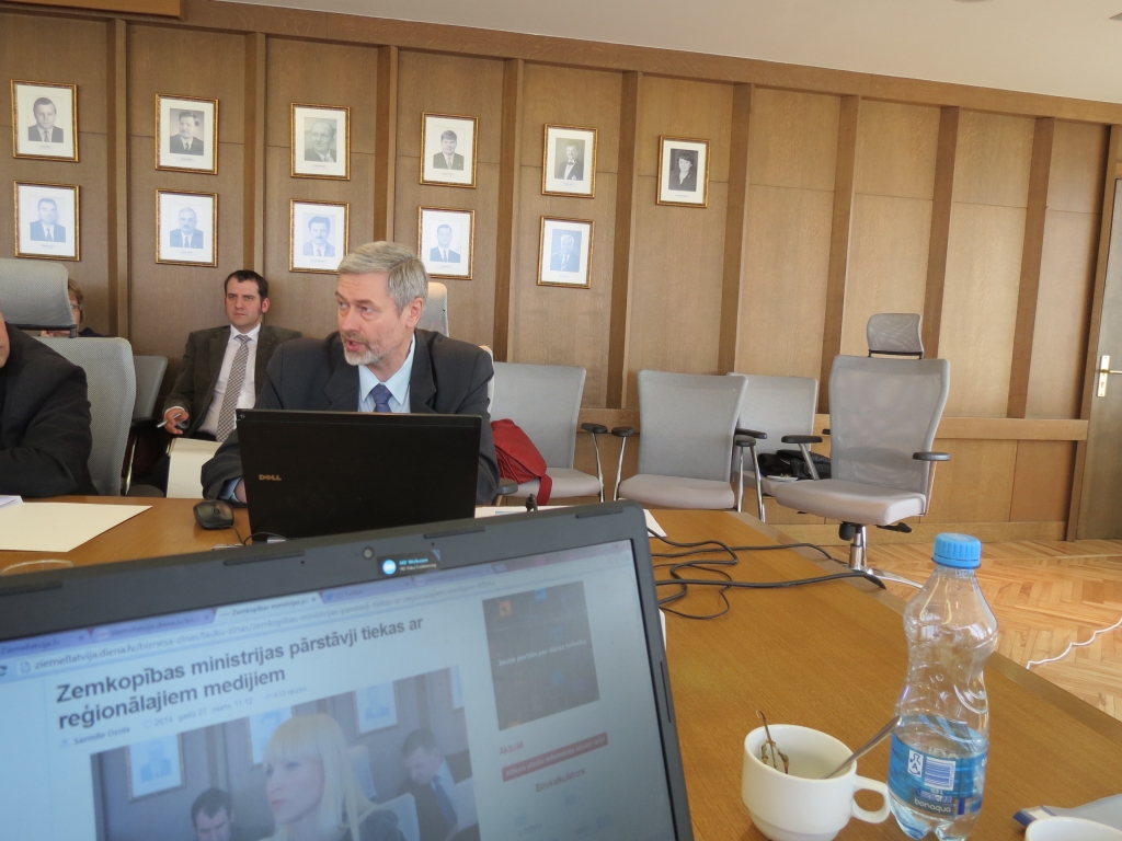 Zivsaimniecības departamenta direktors Normunds Riekstiņš.