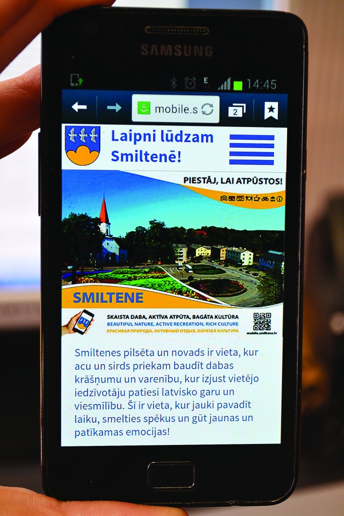 Tūristiem, kas jau devušies ceļā, tagad par iespējām Smiltenē būs uzzināt daudz ērtāk – ir izveidota mobilā lapa mobile.smiltene.lv. 

Autors:   SANTA SINKA