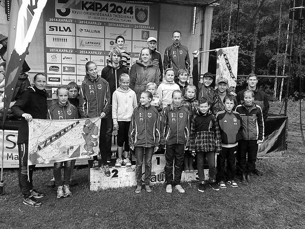  Kuplā skaitā “Azimuts OK-Smiltenes BJSS” komanda ieradās uz Baltijā lielākajām orientēšanās sacensībām “Kāpa 2014”.                                                                                                                                                                        
Autors:   MĀRIS STABIŅŠ