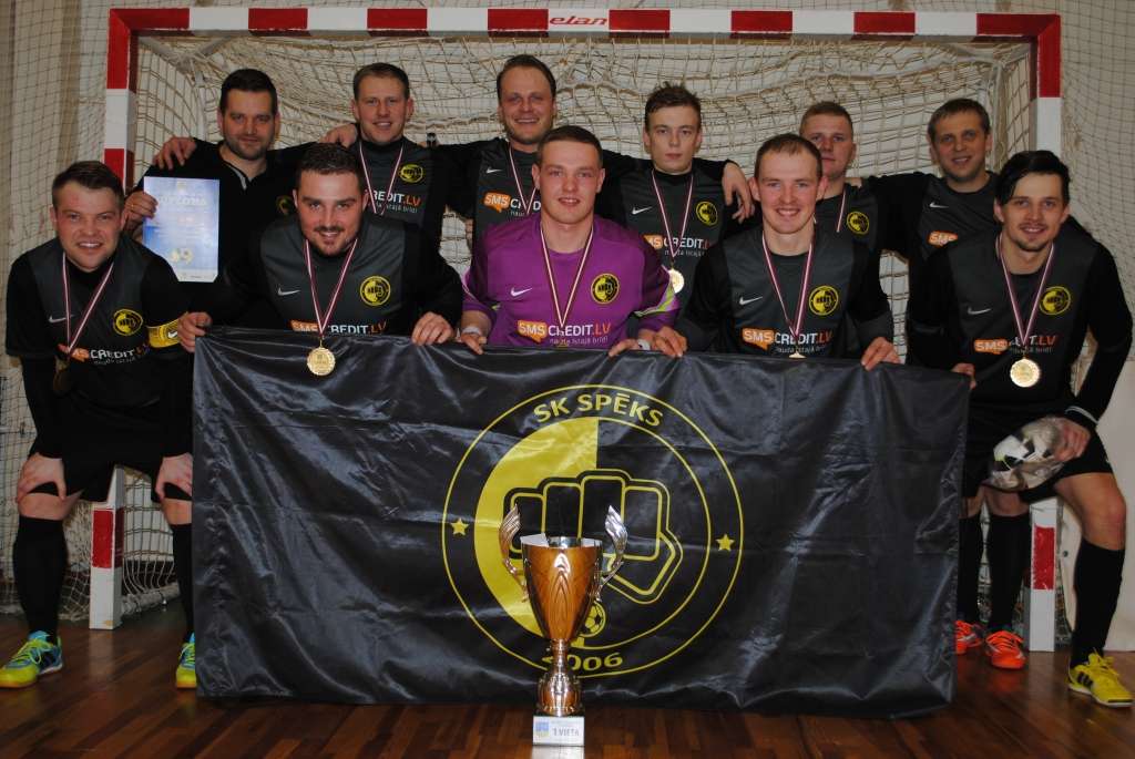 Smiltenes novada čempionātā telpu futbolā  pirmās līgas komandām kopvērtējumā uzvarēja SK “Spēks” (Valmiera)
Autors: SANDRA PĒTERSONE