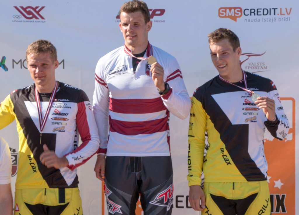  Par elites čempionu vīriem pēc viena gada pārtraukuma kļuva Rihards Veide.
Autors:  Eduards Ozerinskis