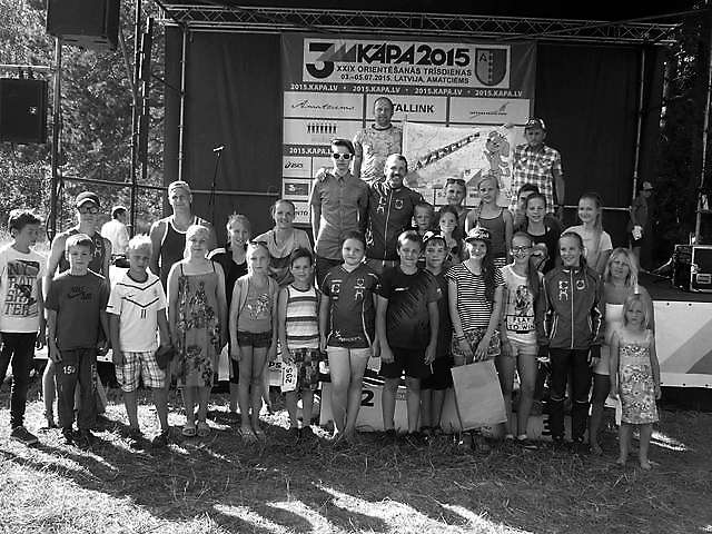 Šī ir tikai neliela “Azimuts OK-Sm BJSS” komandas daļa, kas ar panākumiem startēja trīsdienu orientēšanās sacensībās “Kāpa 2015”.                                                                                                                              
Autors:   NO PERSONĪGĀ ARHĪVA