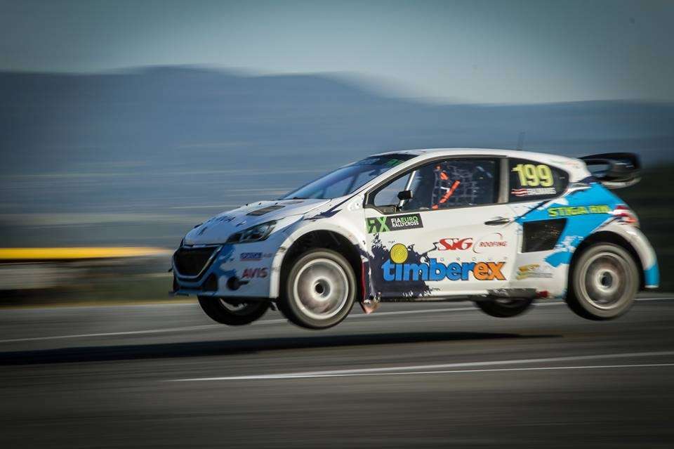 Eiropas rallijkrosa čempionāta posmā Norvēģijā SuperCar klasē trešo vietu guva Jānis Baumanis
Autors: PUBLICITĀTES