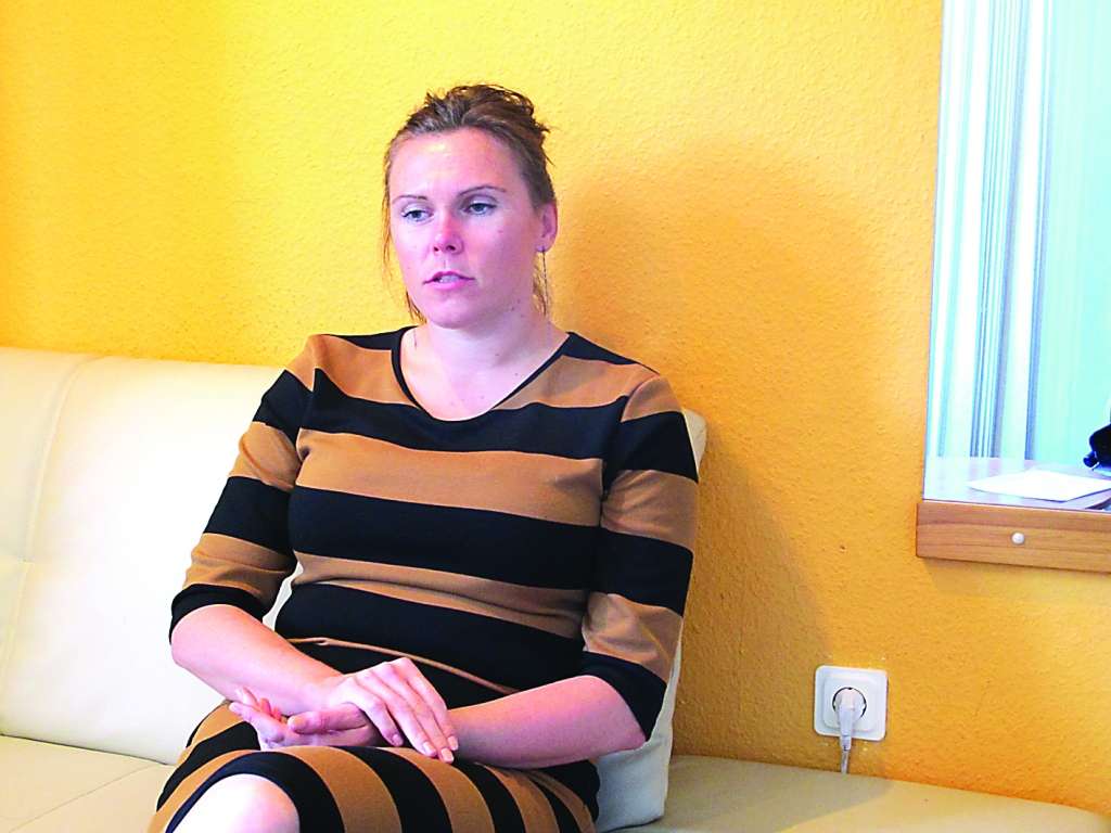 Elīna Svikliņa uzskata, ka Valkā ir plašums un daba, kur iespējams attīstīties.                                                                                                  
Autors: FOTO: AIVARS ZILBERS