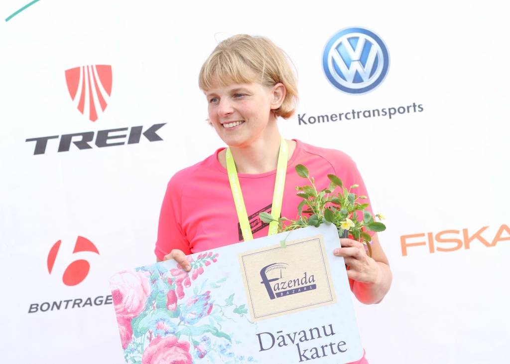 Maratona distancē S35 konkurencē 3. vietu ieguva Iveta Kazaine. 
Autors: SANTA SINKA