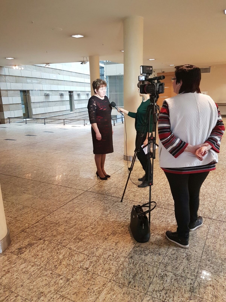 Jau top pirmās intervijas - apbalvošanas pasākuma laikā.
Autors: PUBLICITĀTES