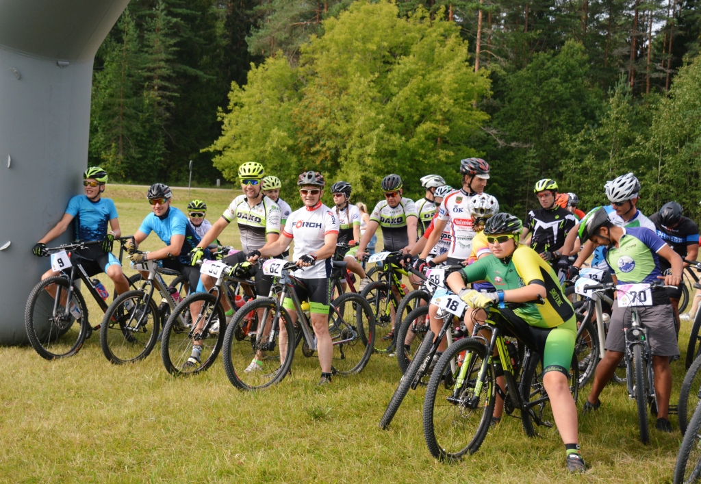 Šogad Valkas četrcīņas MTB sacensībās piedalījās 57 dalībnieki. 
Autors: DACE PŪCE