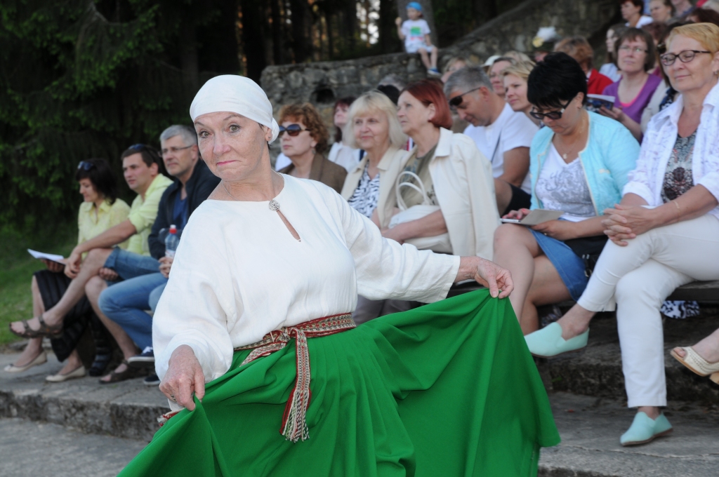 Kurš gan nepazīst vienmēr pozitīvo un enerģisko deju kolektīvu vadītāju un folkloristi Skaidru Smelteri? Šodien deju pedagoģei nozīmīga diena – viņas vadītais tautas deju kolektīvs “Vainadziņš” atzīmē 30 gadu pastāvēšanas jubileju.                                                                                                                                                                    
Autors:   INGA KARPOVA