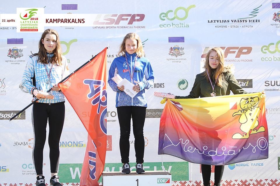 Latvijas čempionāta garajā distancē orientēšanās sportā 1. vietu W-14 grupā izcīnīja komandas “Azimuts OK-Sm BJSS” sportiste Agnese Jaunmuktāne.                                                                                         
Autors:  OJĀRS MILLERS