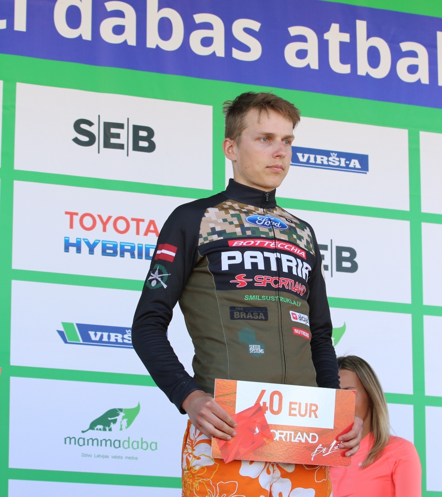 “Toyota Hybrid” distancē U-23 grupā nepārspēts palika “Patria Bottecchia” sportists Jēkabs Jaunslavietis.