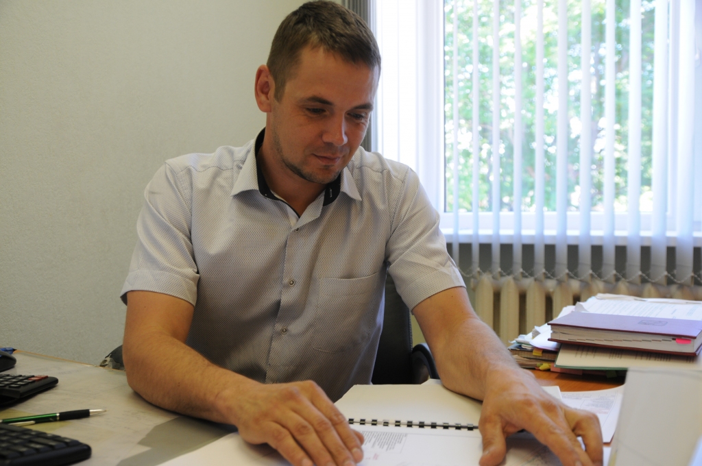 Valkas novada domes būvinženieris Māris Zālītis.