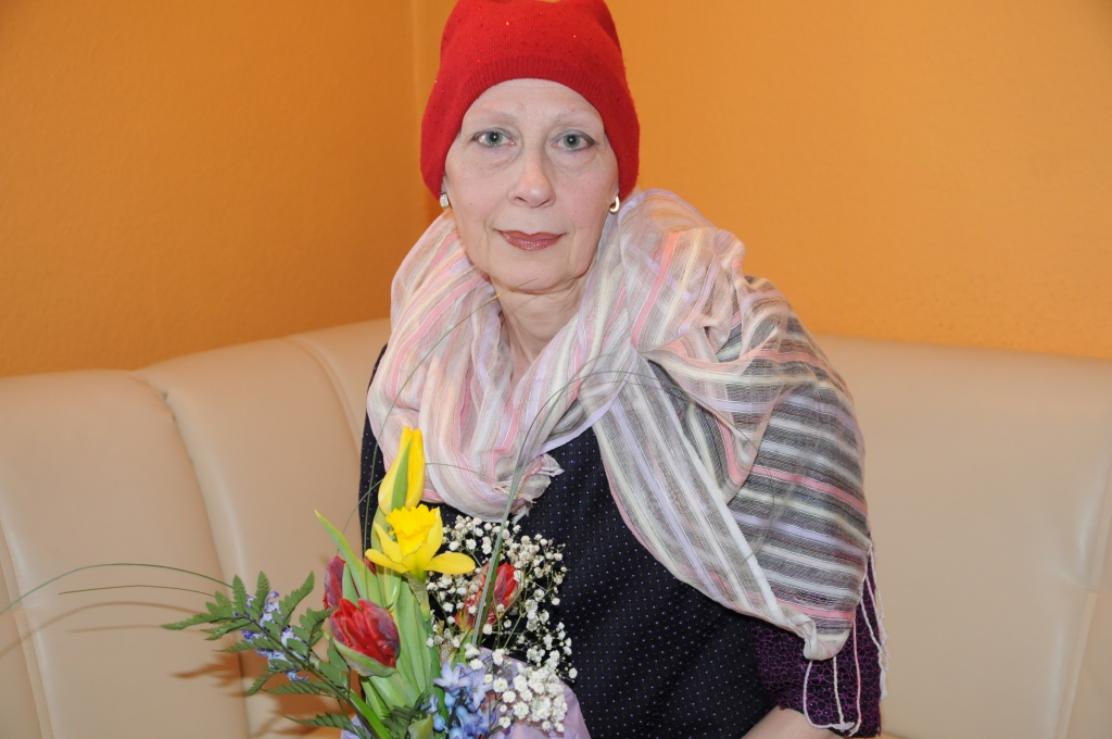 Valcēnietei Marinai Bērziņai vēl būs vajadzīgi vismaz trīs mēneši, lai atjaunotu spēkus pēc astoņiem ķīmijterapijas seansiem.                              
Autors:  INGA KARPOVA