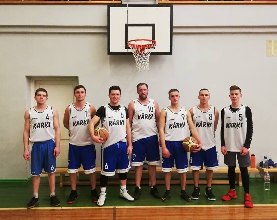 Basketbola komanda “Kārķi” ir apņēmības pilna turpmāk cīnīties par uzvarām.                                                                                    
Autors:  MĀRCIS KRAMS