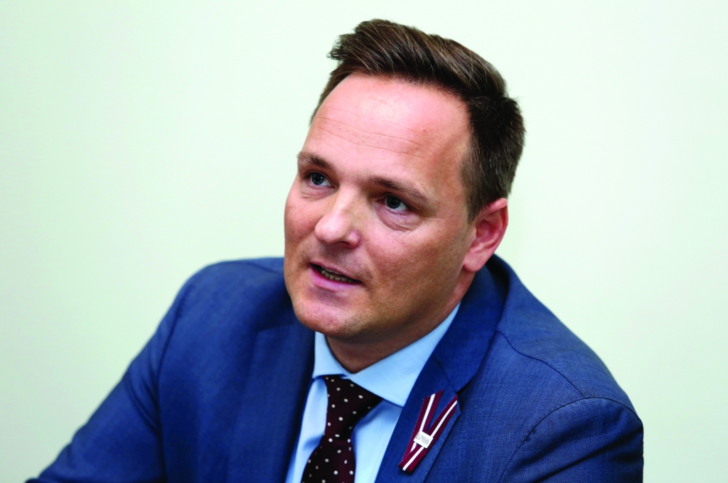 Raivis Kronbergs, Tieslietu ministrijas valsts sekretārs. 	                                                                               
Autors:  Edijs Pālēns (“leta”)