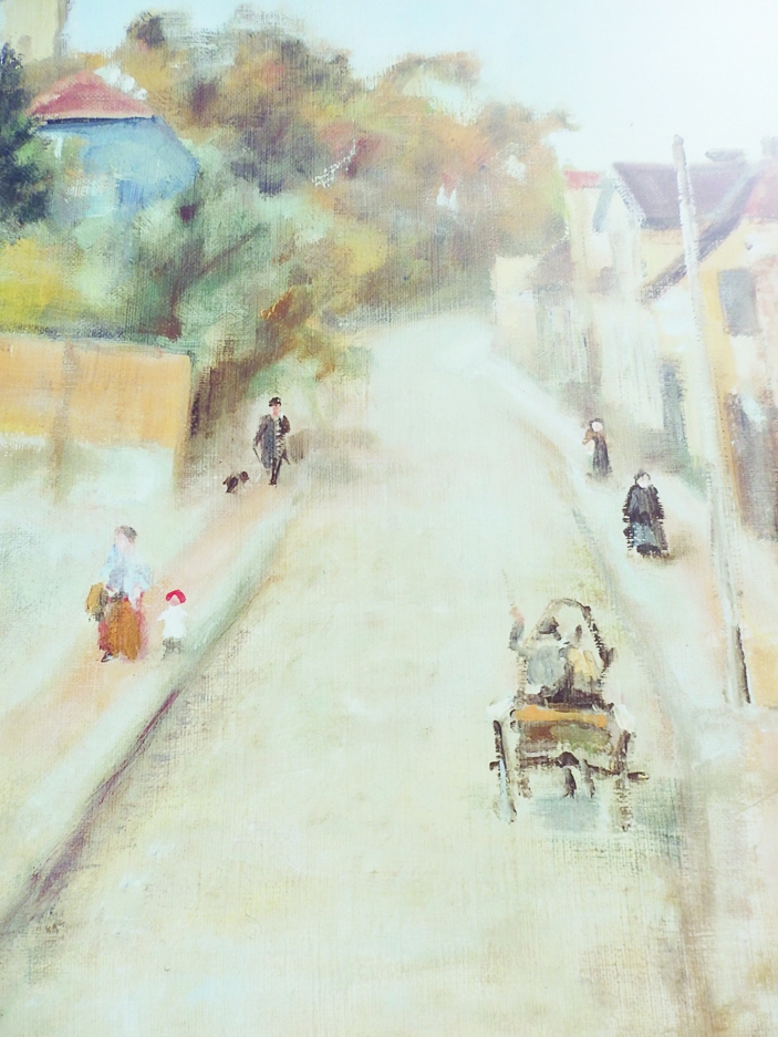 Talsu novada muzeja krājumā atrodas Frederika Fībiga (1885–1953) glezna, kurā attēlots, kā deviņu pakalnu pilsēta izskatījās 1905. gadā. 

Autors:  LĀSMA GAITNIECE                                                                     