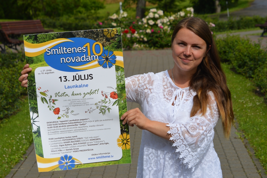 Pēc Grundzāles pagasta nākamais Smiltenes novada 10 gadu jubilejas svinētājus uzņems Launkalnes pagasts. “Svinēsim ar devīzi “Vieta, kur zaļot”,” teic Launkalnes tautas nama vadītāja Signe Baltere un gaida ciemos. 

Autors:                                                                                                     