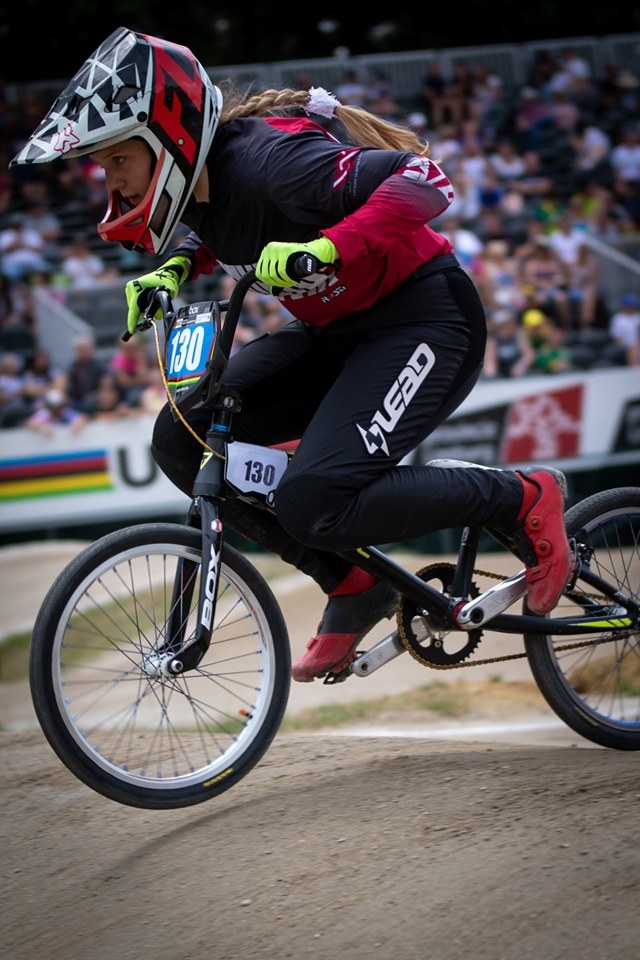 Vronika Stūriška.
Autors:  UCI BMX WORLDS CHAMPIONSHIPS ARHĪVA