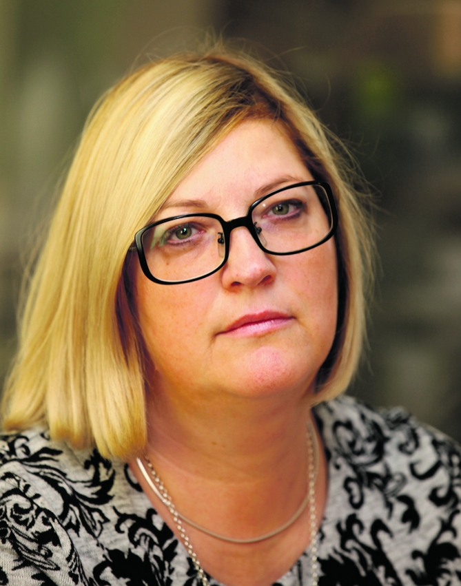 Ginta Alberte, Gulbenes novada laikraksta «Dzirkstele» galvenā redaktore.
Autors:  Gatis Bogdanovs